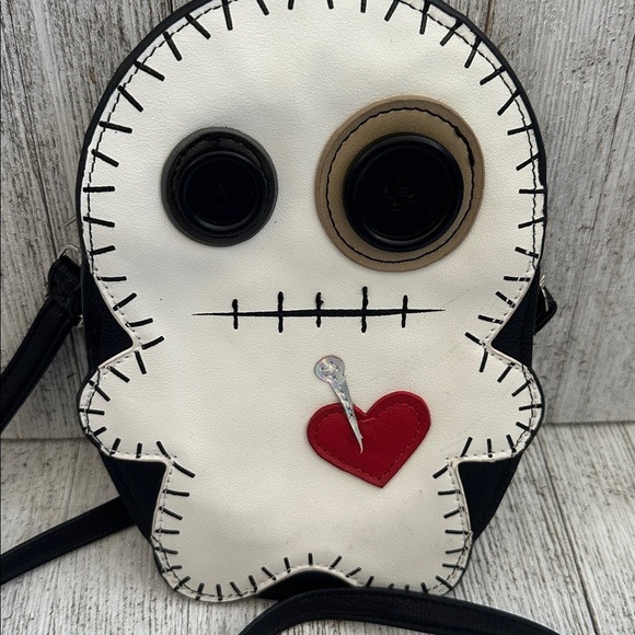 Sleepyville Critters Voodoo Doll Crossbody Bag - Picture 3 of 6